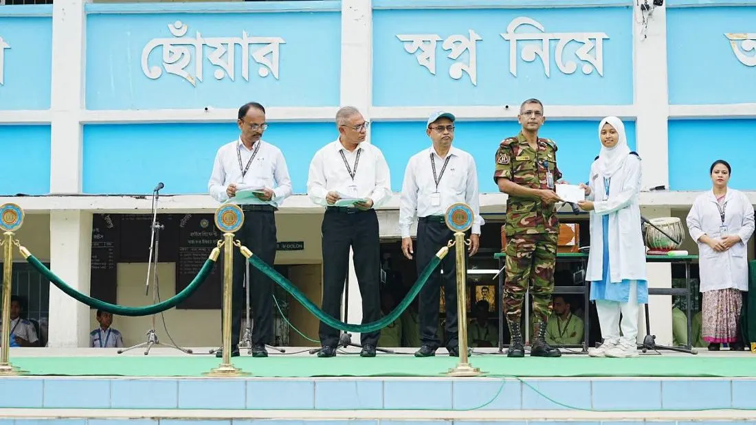 Business Proposal Fair-2026-এর বিজয়ীদের সম্মাননা দিল সৈয়দপুর ক্যান্টনমেন্ট পাবলিক স্কুল অ্যান্ড কলেজ।